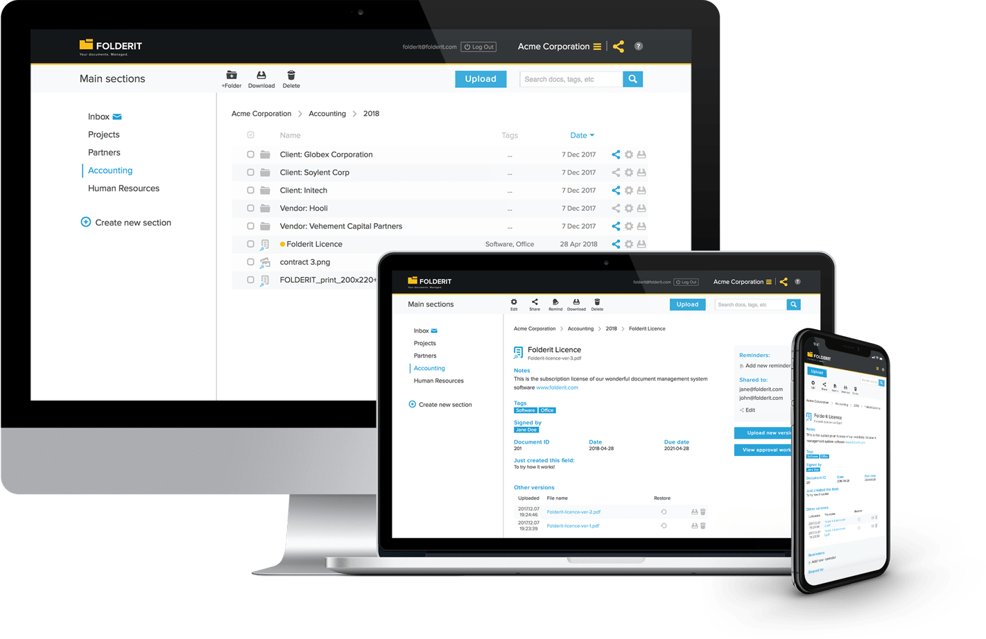 Document Management System - Folderit - Simple & Secure EDMS