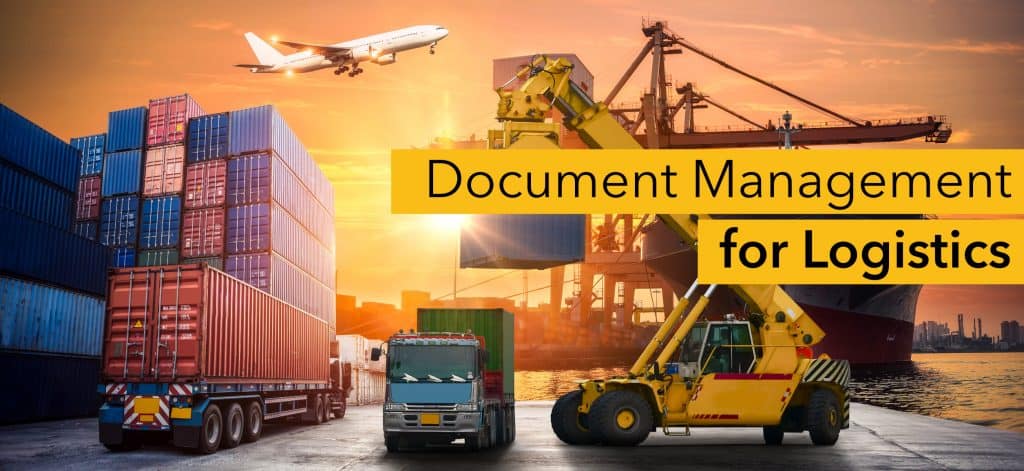 Document management for logistics